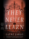 Cover image for They Never Learn